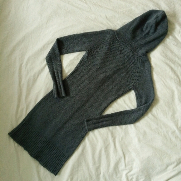 Urban Behavior Long Cardigan Grey - Picture 9 of 9